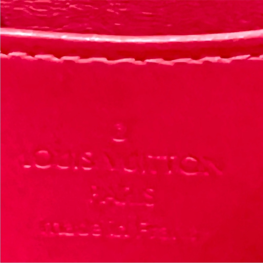 Louis Vuitton Vernis Cherry Red Zipper
Coin Purse - Picture 8 of 8